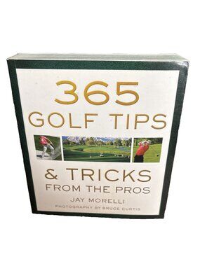 Sports 365 GOLF TIPS & TRICKS FROM PROS By Jay Morelli Paperback 2013